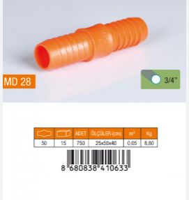 3/4 NORMAL PIS, HORTUM EKİ